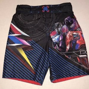 power ranger swimming trunks